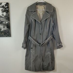 Converse × John Varvatos Limited Edition Trench Coat Size Lg Nautical Metallic